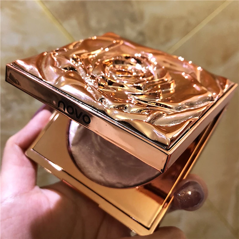 Блестящий хайлайтер бронзант для лица палитра контур макияжа мерцающий порошок