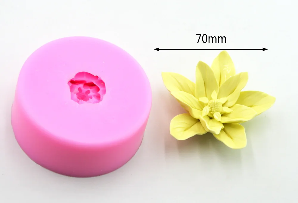 Новые инструменты для украшения тортов 3D Цветочная форма мыла маленькая