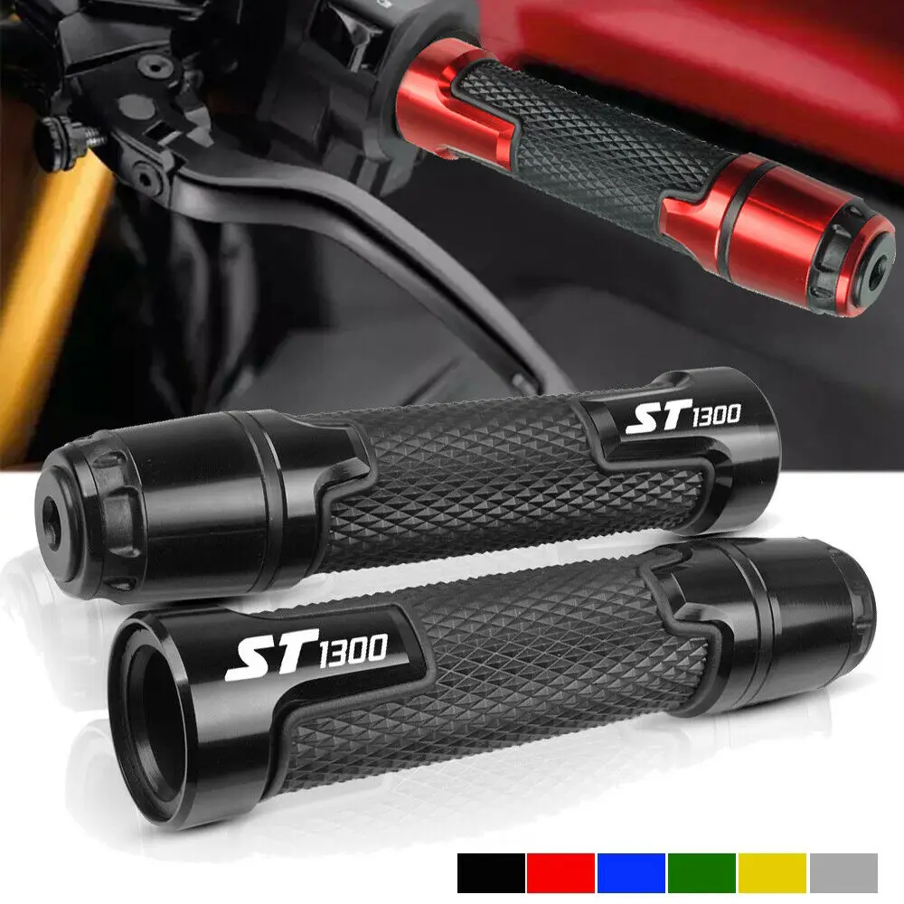 

7/8" 22MM Aluminum Motocycle Handlebar Hand Grips hand grip For HONDA ST1300 Handle grip