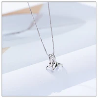 2019 womens necklace 925 sterling silver pendant necklace pendant necklace collarbone chain long necklacechain necklace