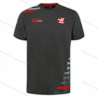 Мужская Новинка 2021 футболка Haas team F1 рубашка горный велосипед с коротким рукавом Мото Гонки на мотоциклах костюм спортивные футболки для улицы