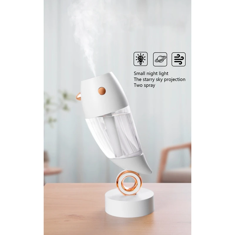 Увлажнитель воздуха с лампой-проектором 250 мл | Бытовая техника