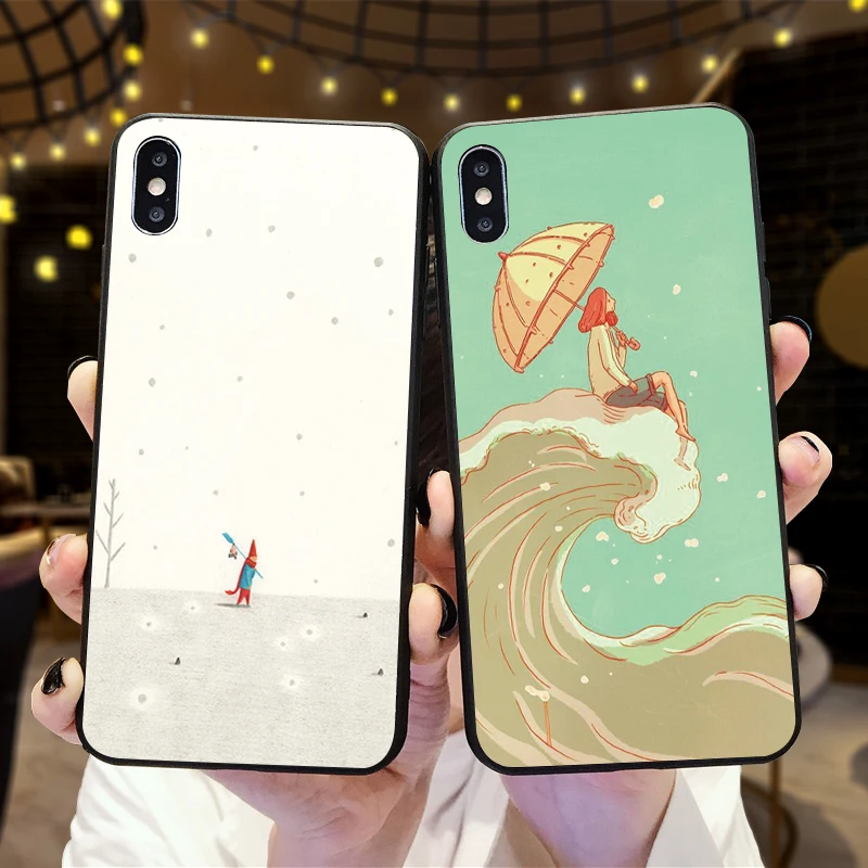 Мягкий силиконовый чехол из ТПУ для Xiaomi Redmi Pro на осень 6 7 Note 4X 5A 16G 32G GO 7A K20 обратите