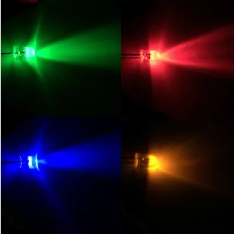 

Ultra Bright 500Pcs 5mm LED Light Emitting Diode Accessory Kits
