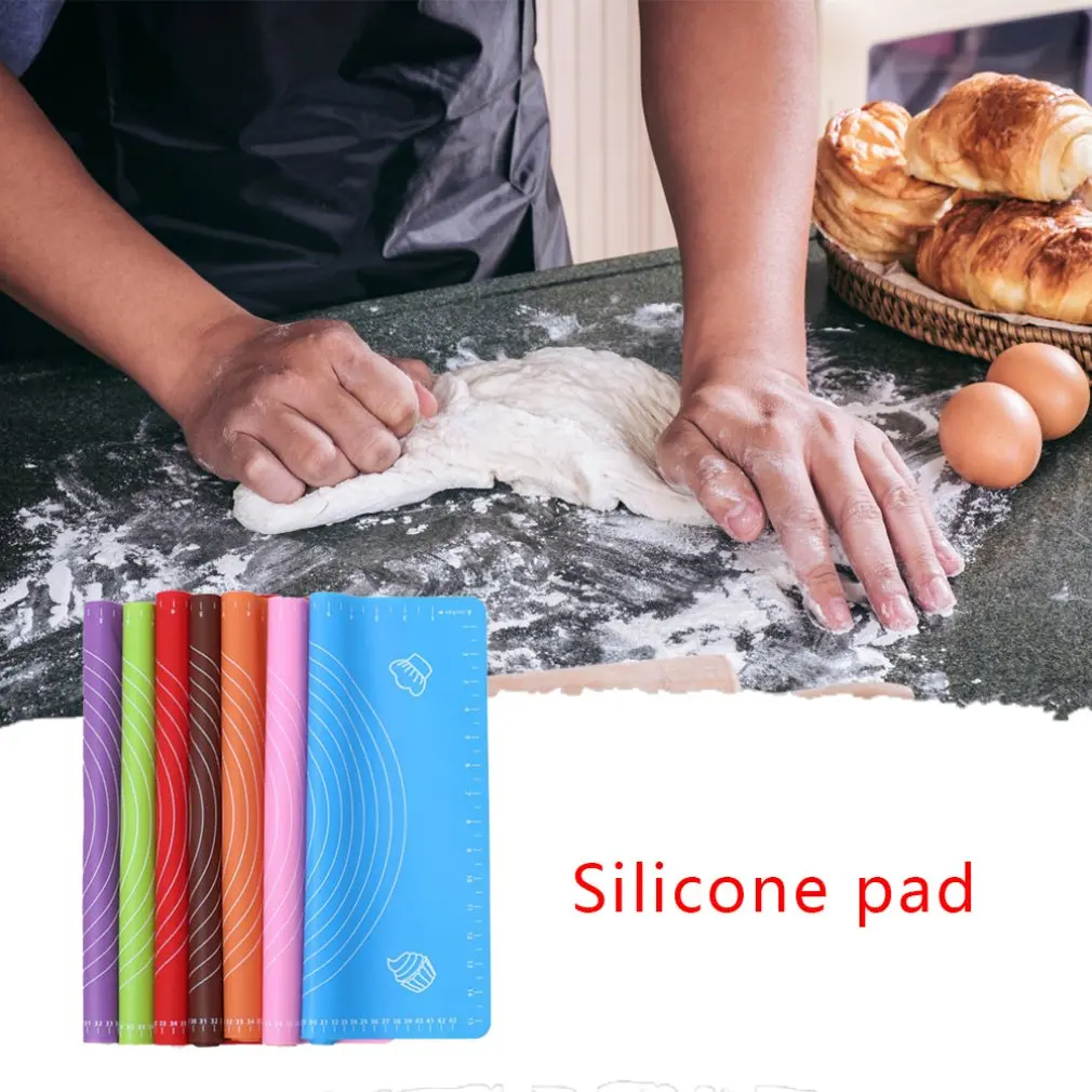 Антипригарный силиконовый коврик для выпечки, печь, тесто, коврик для выпечки, ролик для помадки коврик для мучных изделий, инструменты для приготовления пищи