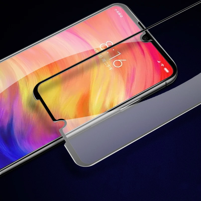 JGKK для Xiaomi Redmi Note8 Note7 Pro 7 Mi 9 9SE 5D с закругленными краями и полным покрытием