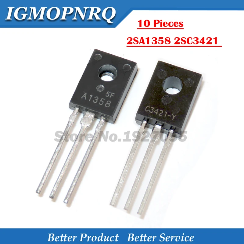 Аудиоусилитель C3421 A1358 TO126 2SA1358 2SC3421 2SA1358-Y 2SC3421-Y TO-126 (5 шт. * + 5 C3421) новинка 10 |