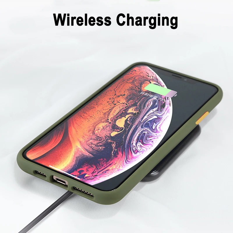 Прозрачный противоударный Гибридный Силиконовый чехол для телефона iPhone 11 Pro X XS XR Max 6 6s 7 8 Plus Фирменная прозрачная мягкая задняя крышка