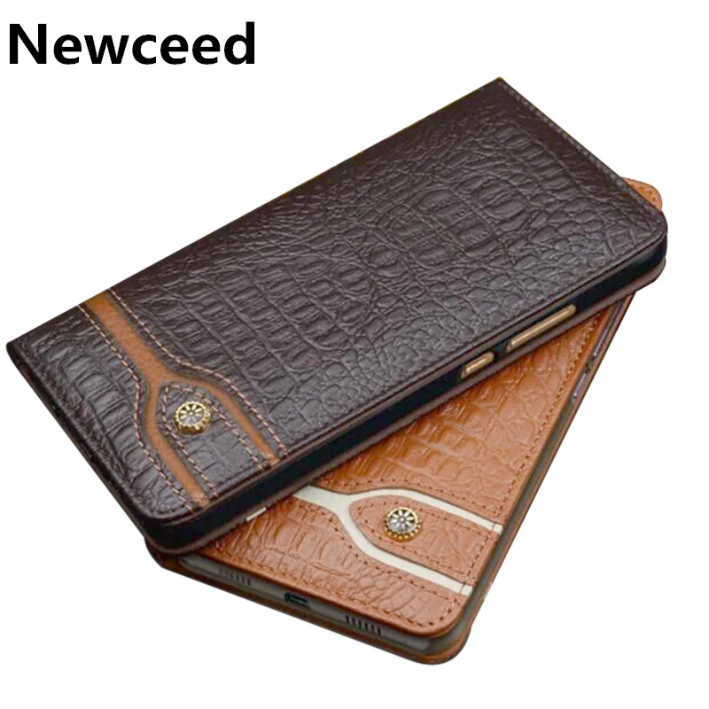 Бизнес-чехол из натуральной кожи с магнитной откидной крышкой для htc U11 Plus/htc U11/htc