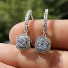 Модные дизайнерские висячие серьги CAOSHI для женщин, Подвесные серьги для свадьбы, юбилея, церемонии, подарка