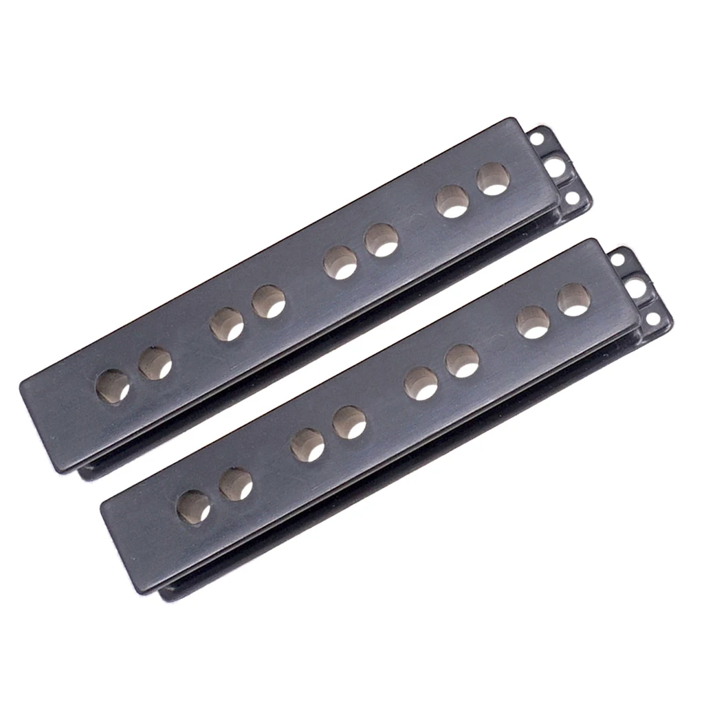 Комплект из 2 открытых крышек для звукоснимателя Jazz Bass гриф и Бридж JB Запчасти