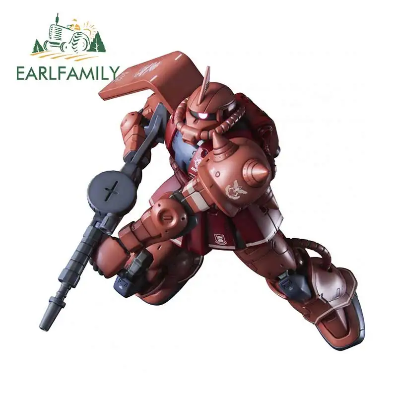 

EARLFAMILY 13cm x 12.1cm for Mobile Suit Gundam The Origin Auto Bumper Window Car Stickers DIY Custom Printing Fashion Decals