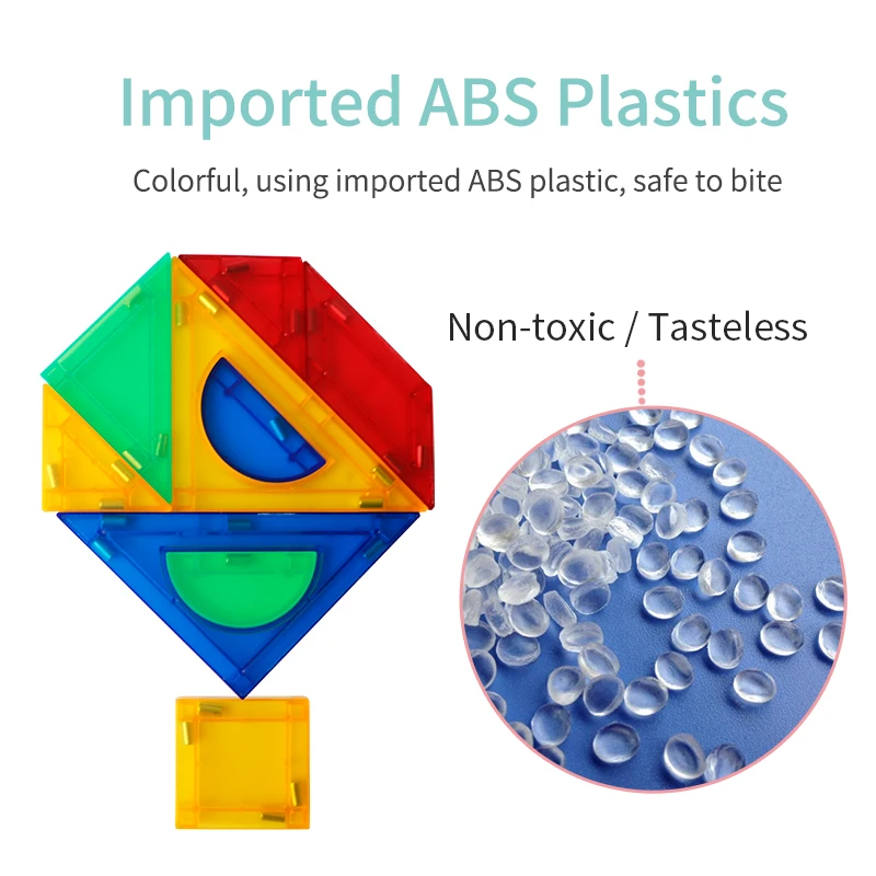 Romboss 9 шт. головоломка детская Дошкольная красочная обучающая квадратная