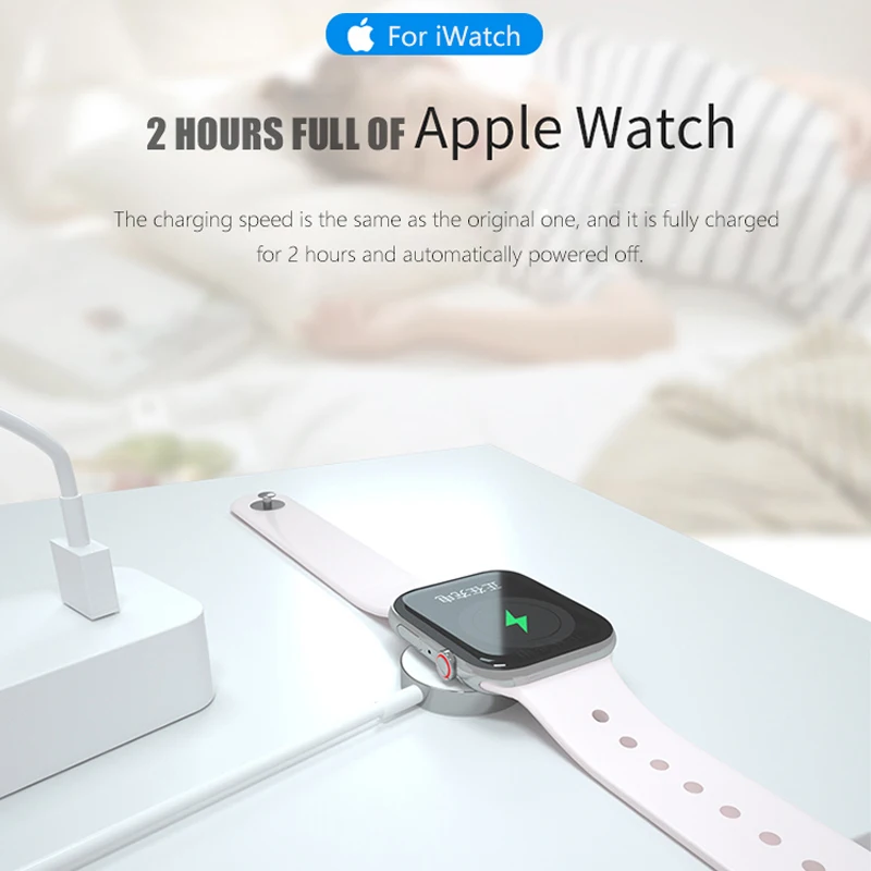 Часы быстрое зарядное устройство магнитные USB кабели зарядки для Apple iWatch серии 5 4 3