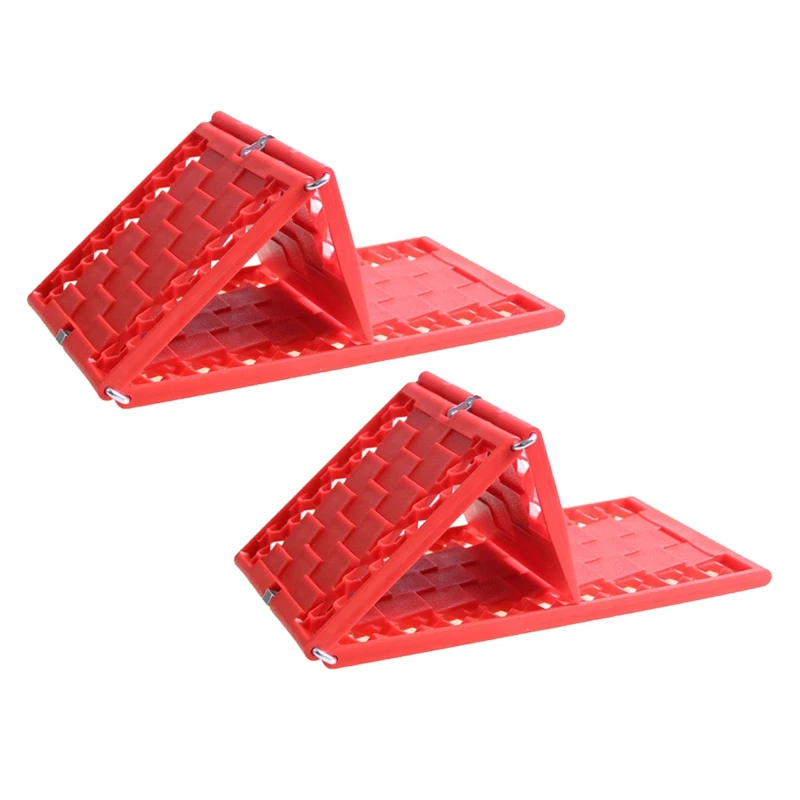 

All-Weather Foldable Auto Traction Mat Tire Grip Aid Car Escape Mat Non-Slip Mat Unstuck From Snow, Mud, Sand (2-Pack)