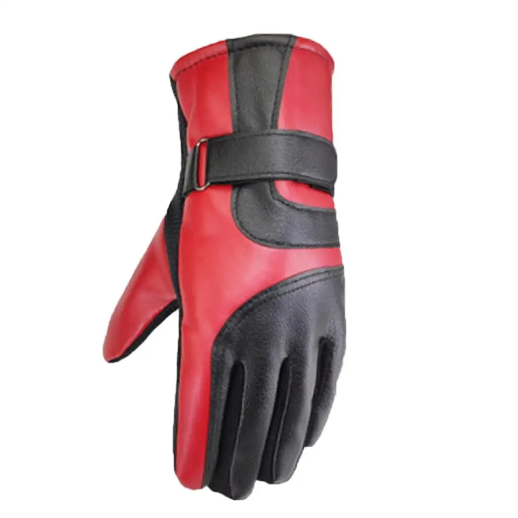 Уличные зимние велосипедные утолщенные теплые спортивные лыжные перчатки с