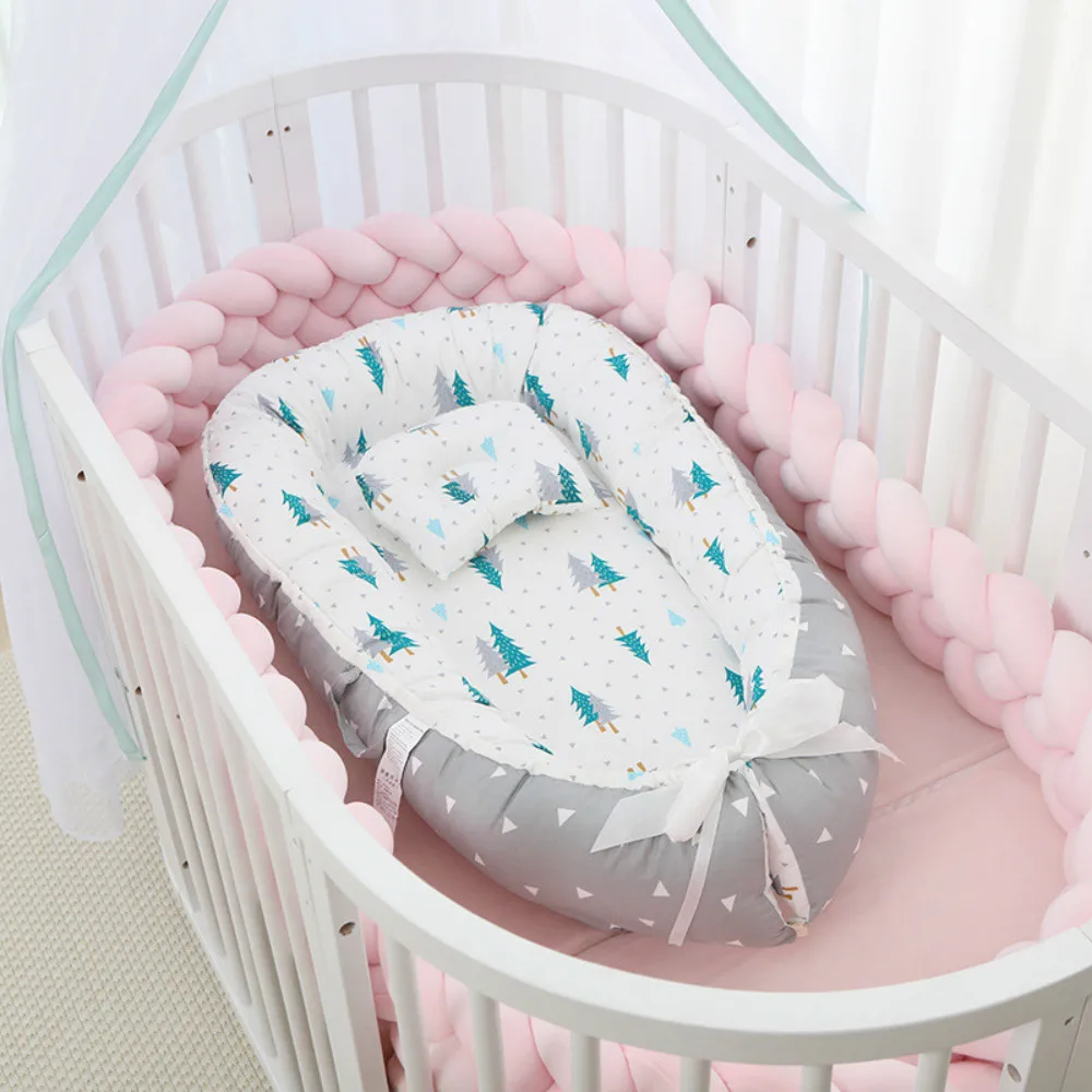 

Baby Bed Portable Newborns Bed Washable Baby Crib Cot Baby Nest Children's Bed Portable Crib Newborns Babynest For Bed Folding