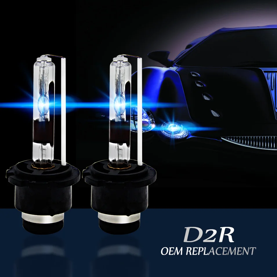 2 шт. автомобисветильник светодиодсветодиодный лампы 35 Вт D2R D4S D4R|Передние LED-фары