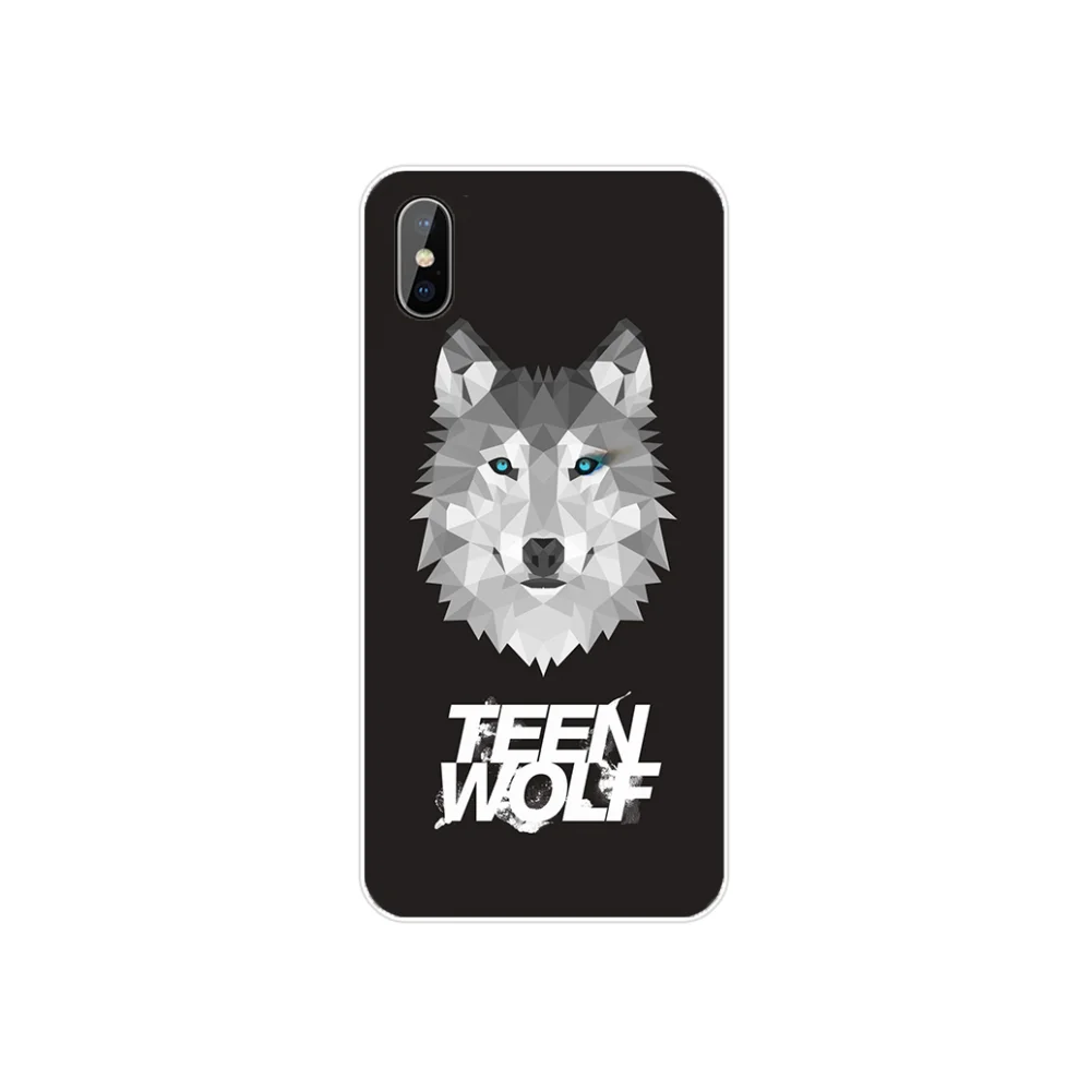 Teen Wolf Stilinski 24 McCALL TPU черный чехол для телефона Корпус iphone 5 5S SE 5C 6 6S 7 8 plus X XS XR 11 PRO MAX |