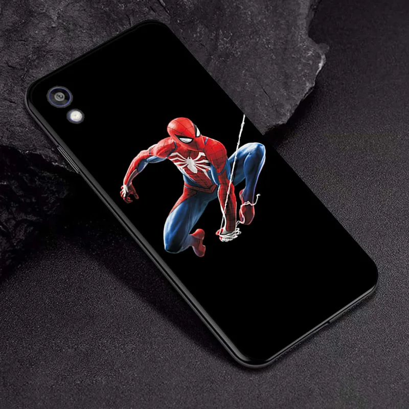 Для huawei Y6 II Y5 II чехол КРЫШКА ДЛЯ huawei Y6 Y5 чехол для телефона на Y7 Y6 Y5 премьер- «Человек-паук», мягкий черный чехол ТПУ - Цвет: TPUBLK539