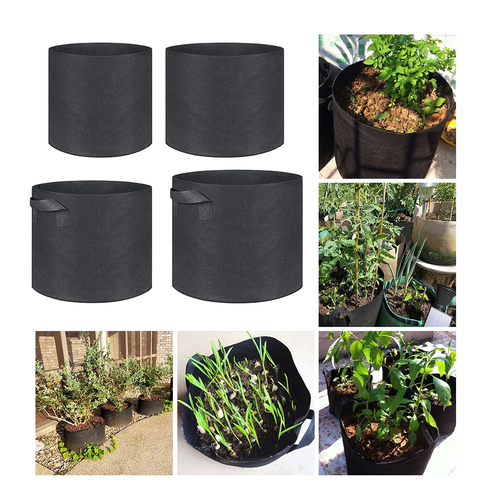 

1-30 Gallon Plant Grow Bag Aeration Fabric Root gardening Plant Flower Bag fabric Vegetable jardin big home garden tools Pots