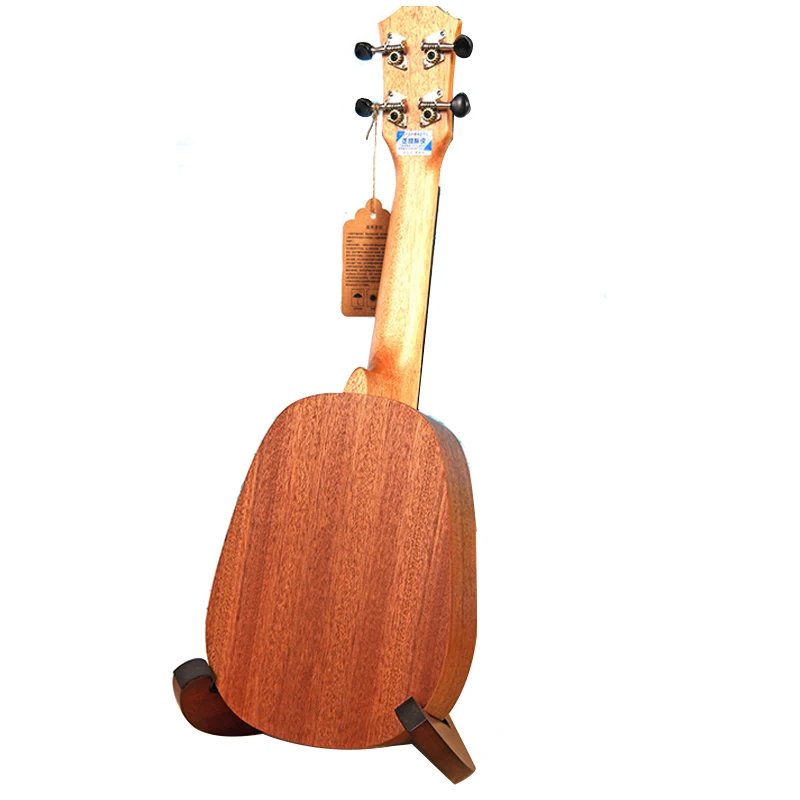21 &quotминиатюрная гитара укулеле сопрано фирмы 15 лада ананас в форме Sapele Ukulele 4