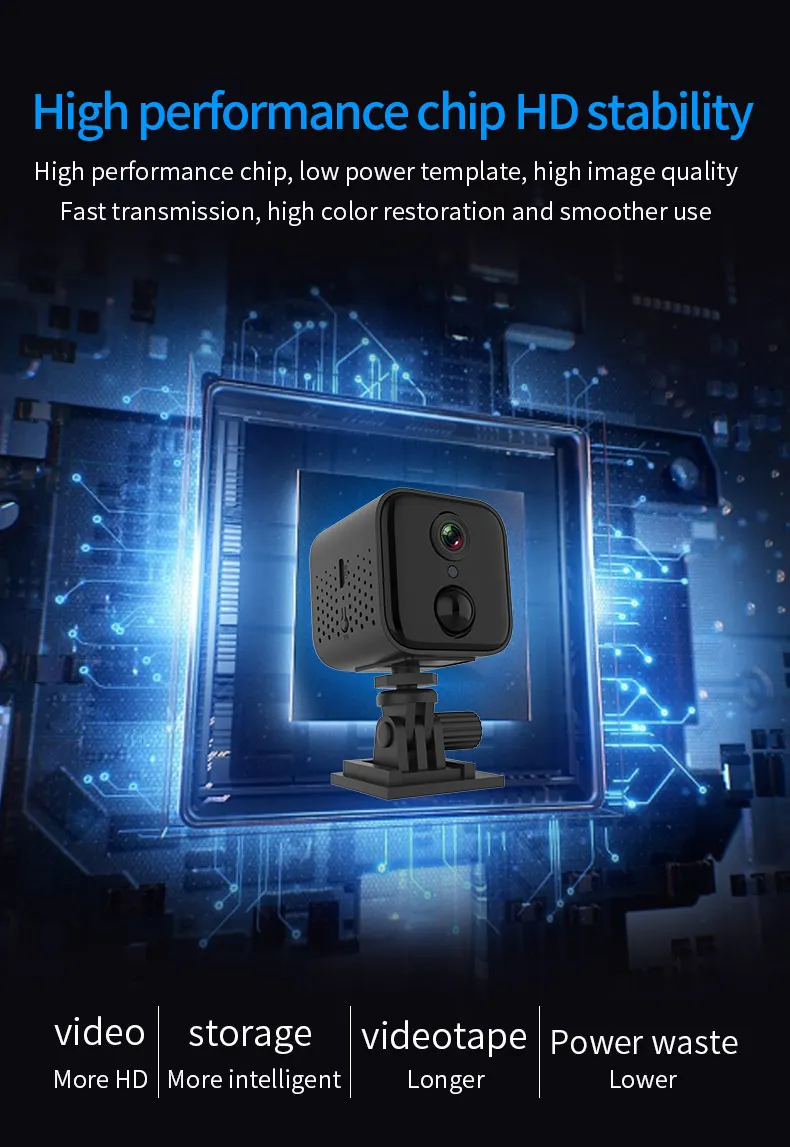 Мини камера HD Sport Wifi для улицы и помещения A21 Go Pro Водонепроницаемая Экшн 4k 60fps Wi Fi 360