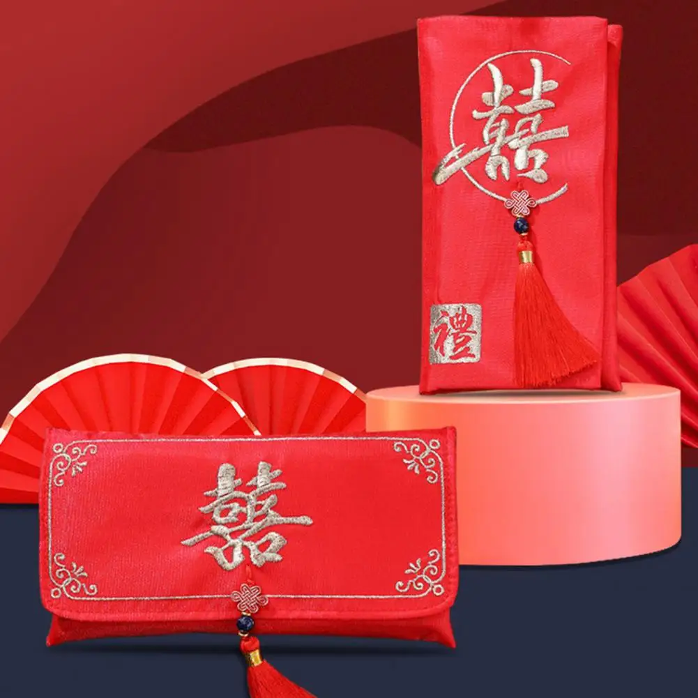 Bright-colored Useful Sincere Wishes Lucky Money Pocket Charming Envelope Eye-catching for Special Occasions | Дом и сад
