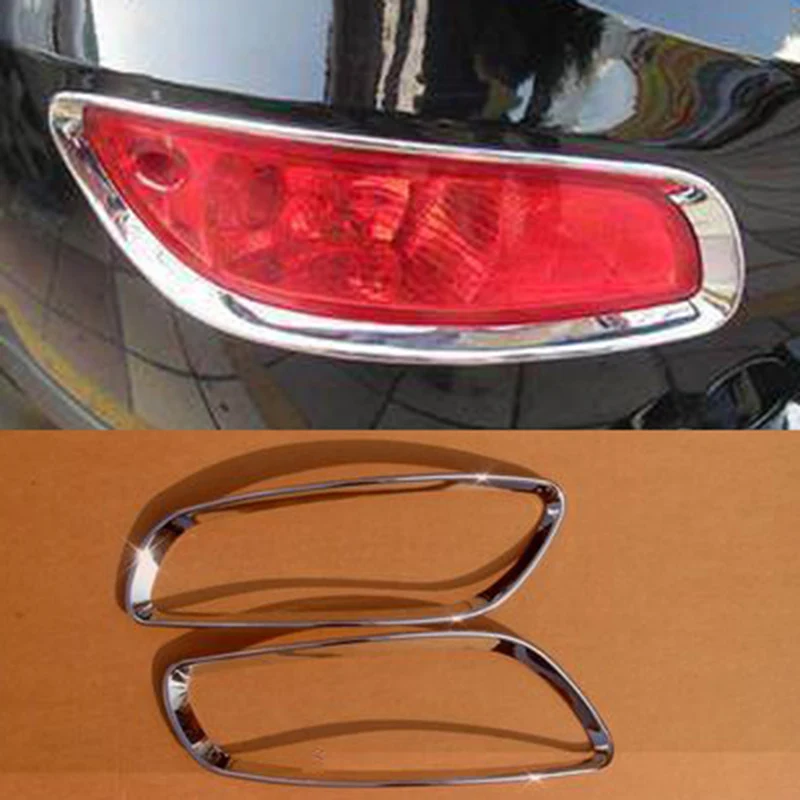 Lsrtw2017 abs автомобильные задние противотуманные фары хромированные для hyundai santa fe 2010