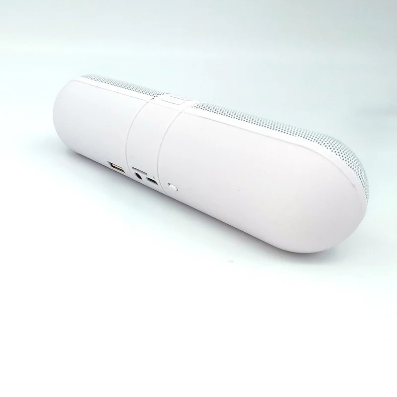 

Bluetooth Speaker Portable Wireless Cardmulti-color Optional Outdoor Play Music Capsule Pill Shape Call Features Speaker