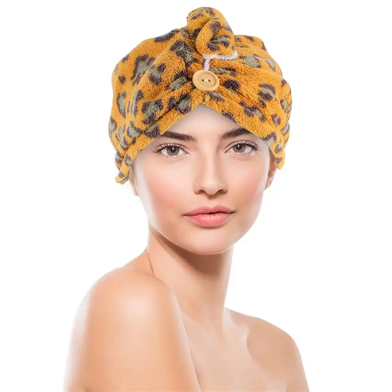 

1 Set 2pcs Washable Hair Drying Cap Bowknot Water Absorption Hairband For Girls Reusable Hairband Hair Drying Cap Hair Towel