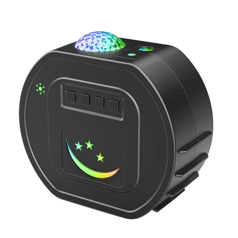 

Проекционный USB-светильник с музыкой, звездным небом, беспроводной динамик, пульт дистанционного управления, функция таймера, праздничный с...