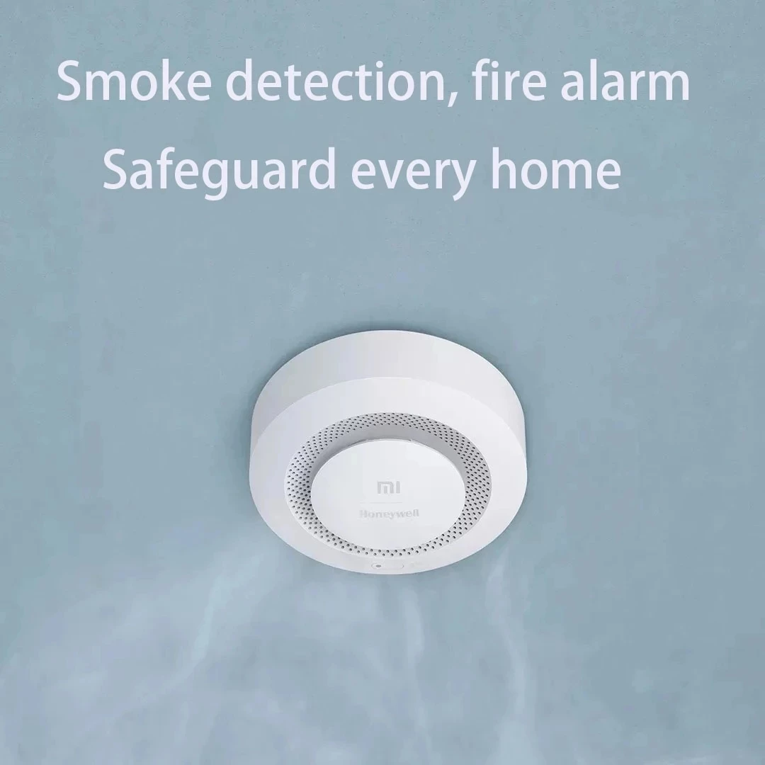 Датчик дыма Xiaomi Mijia Honeywell сенсор с Bluetooth звуковая и визуальная сигнализация