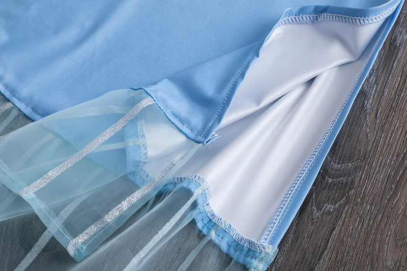 Платье для девочек платье принцессы вечерние платья 2 костюма косплея одежда на