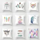 Популярная наволочка Ловец снов, белые наволочки в индийском стиле, простые розовые, синие наволочки из полиэстера, Декоративные диванные подушки