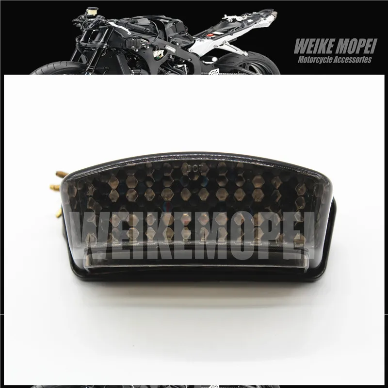 

Smoky LED Rear light Tail Lamp Taillight Turn Signal Lights Fit For Ducati Monster 400 750 900 1000 S4R 1994 95 96 97 99-2007