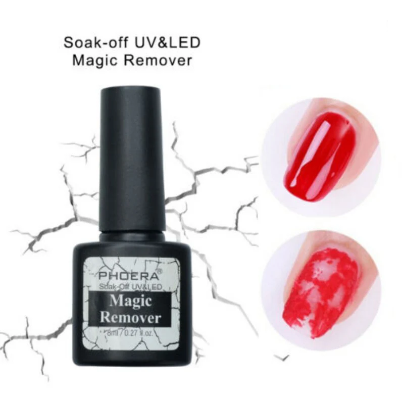 8 мл Burst лак для ногтей гель удаления магии отмачиваемый обезжириватель праймер