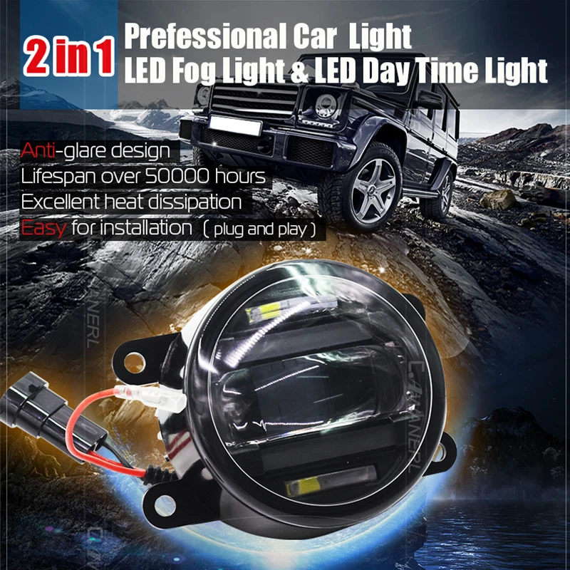Cawanerl для Renault Megane Laguna Scenic Logan Duster Latitude Koleos Twingo стайлинга автомобилей Светодиодный