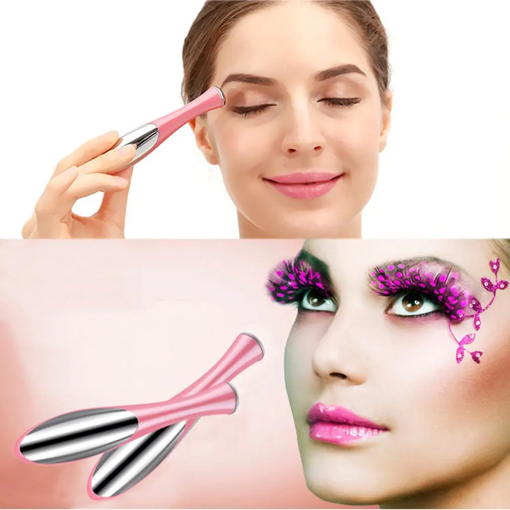 

Mini Portable Handheld Ion Eye Massager Vibration Massage Skin Firming Care FacialMassager Beauty Instrument dropshipping