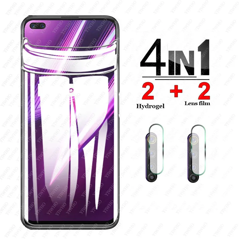 Гидрогелевая пленка для Oppo Realme 6 Pro, мягкое защитное закаленное стекло для объектива камеры Realme 6 Pro RMX2061 RMX2063