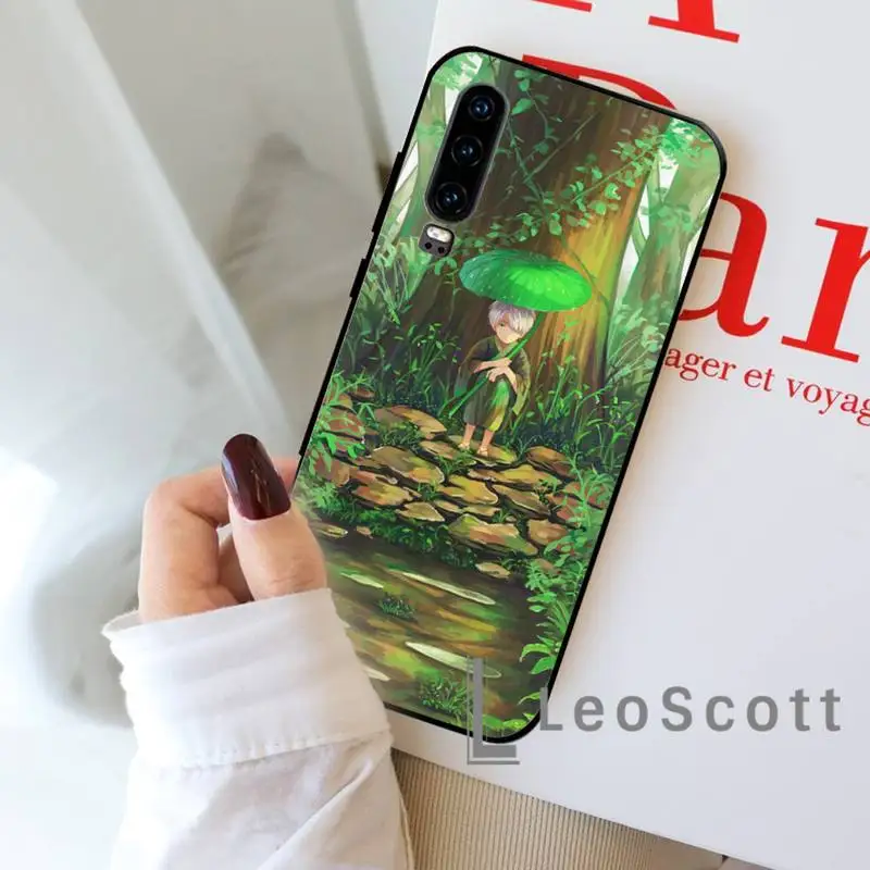 

Mushishi Japanese Anime Phone Case For Huawei P9 P10 P20 P30 Pro Lite smart Mate 10 Lite 20 Y5 Y6 Y7 2018 2019
