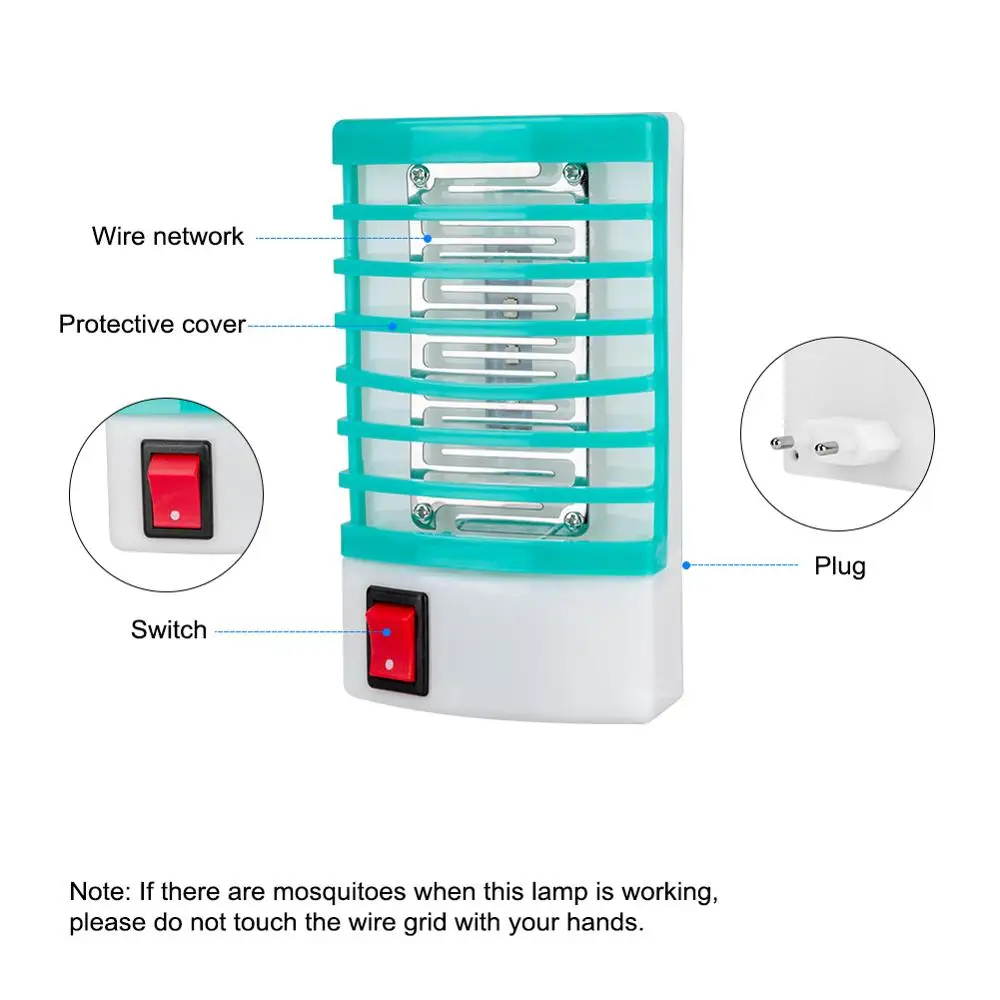 Инсектицидная лампа светодиодный ЕС/розетка стандарта США прибор электрическое