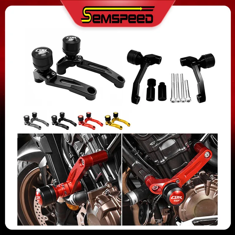 

For Honda CB650F CB 650 F cb650f 2014-2018 Motorcycle Engine Crash Pads Frame Slider Protection Accessories