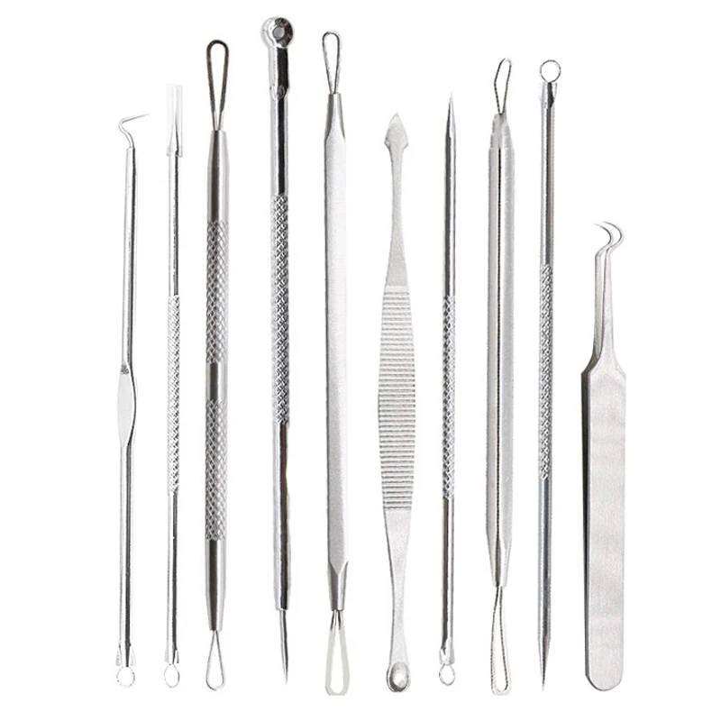 Инструмент для удаления черных точек и прыщей 8 видов| |