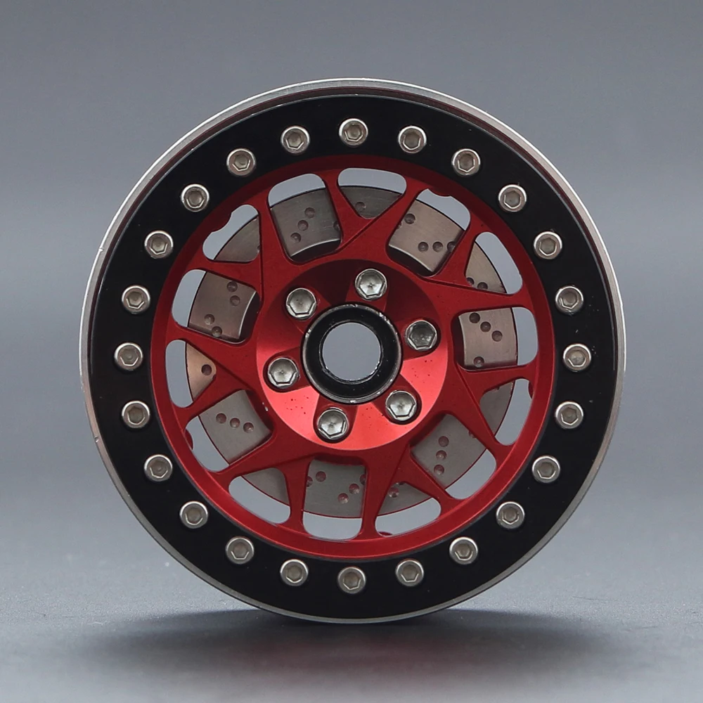 2 шт латунные тормозные диски для 1 9 дюймов Vanquish Beadlock колеса Axial каприа Wraith SCX10 Traxxas