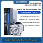 Новое поступление! JMC высокого качества 220V 400 Вт серводвигатель переменного тока с Drive и двигатель костюм 17Bit кодер для станка с ЧПУ JAND4002-20B + 60JASM504230K-17BC