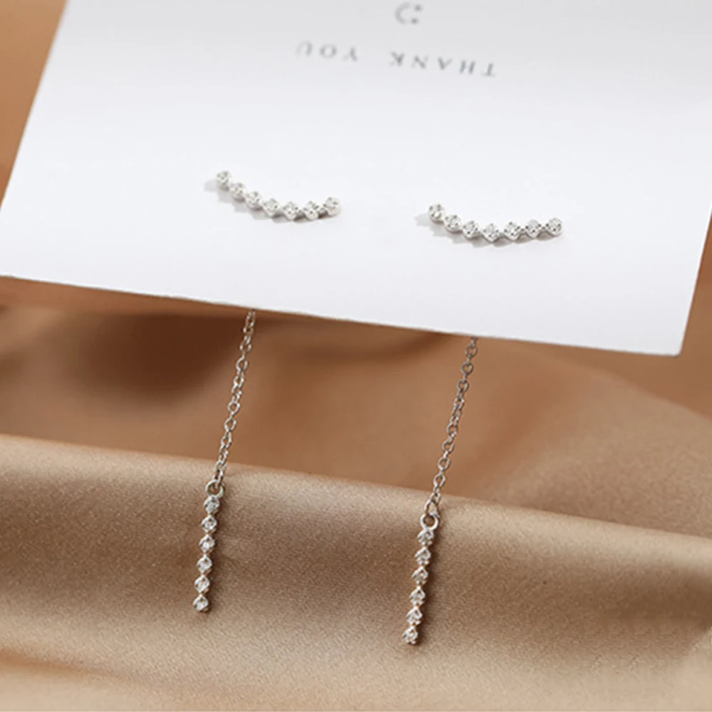 

Han Edition Tide Pendant Earrings Feminine Fashion Jewelry Handmade Fine Jewelry