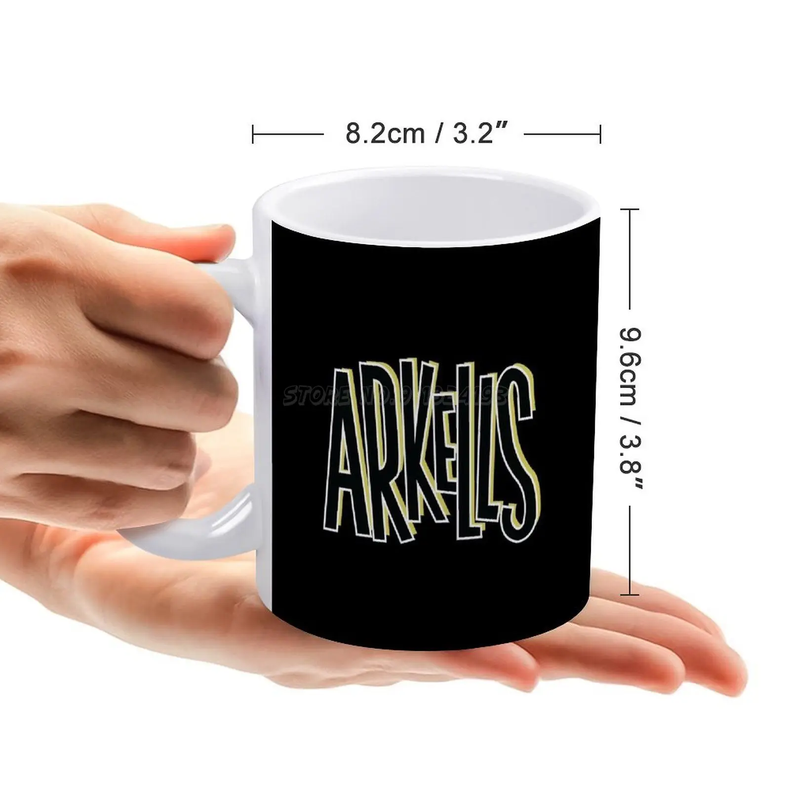 Белая кружка с логотипом Arkells новинка качественная принтом 11 унций кофейная