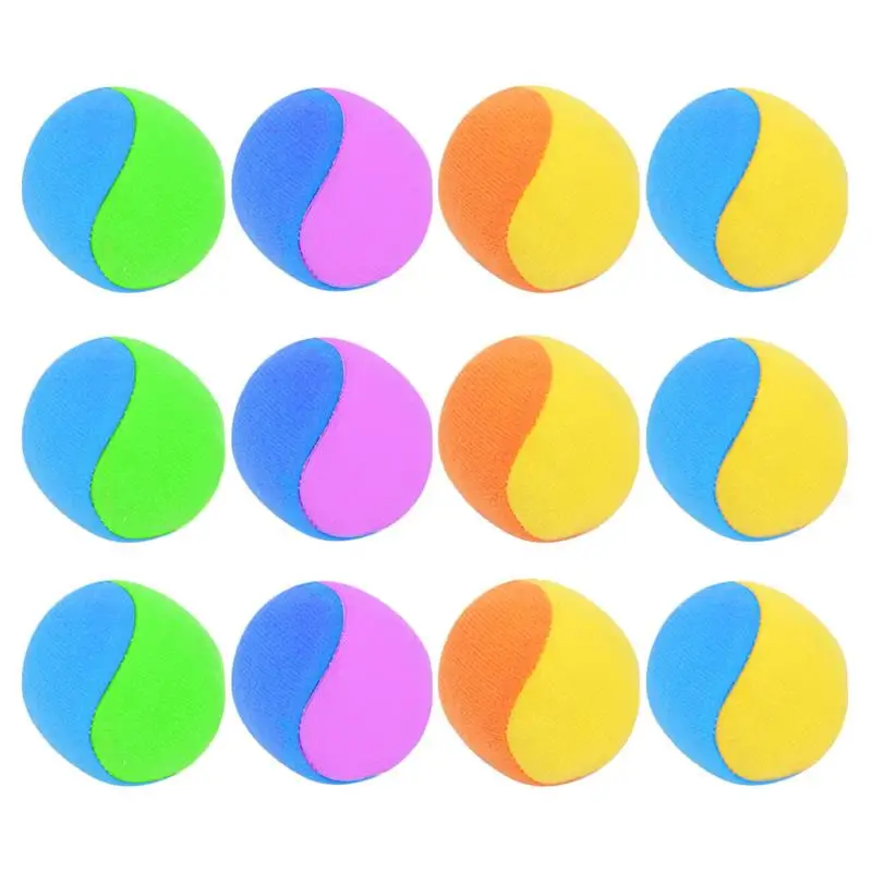 

12pcs Catch Balls Parent-child Toys Educational Ball Toys (Random Color)
