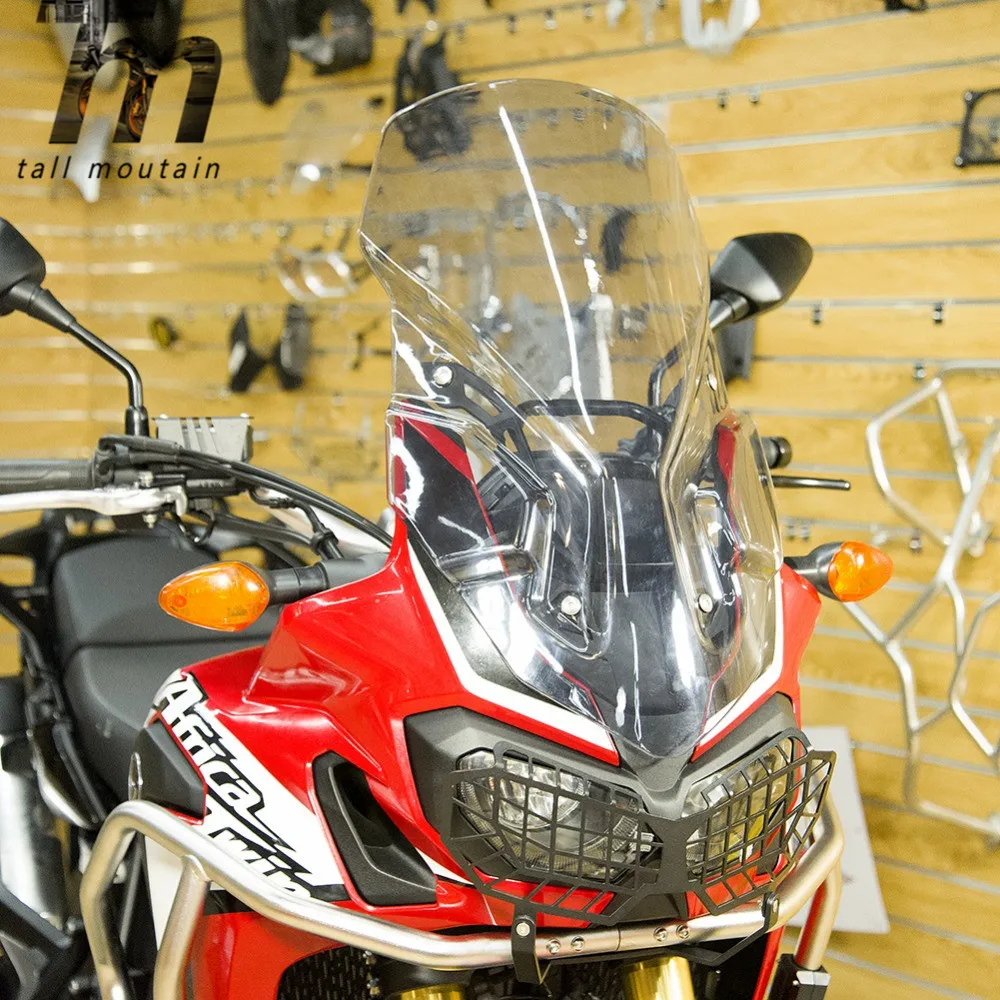 

CRF 1000L Windscreen Windshield Fairing For Honda CRF1000L Africa Twin 2016 2017 2018 2019 Motorcycle Wind Deflector Smoke Clear